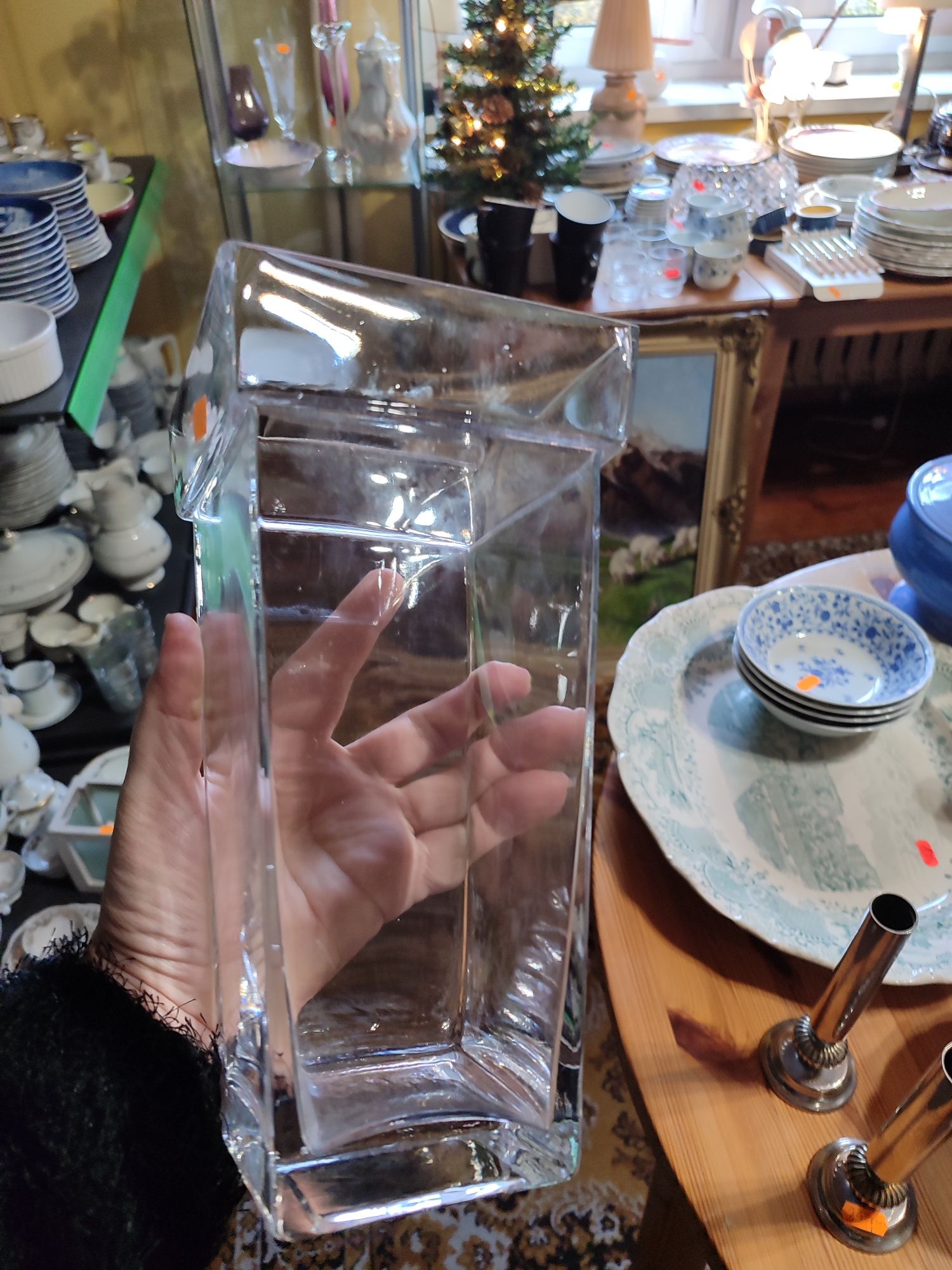 Wazon szklany transparentny