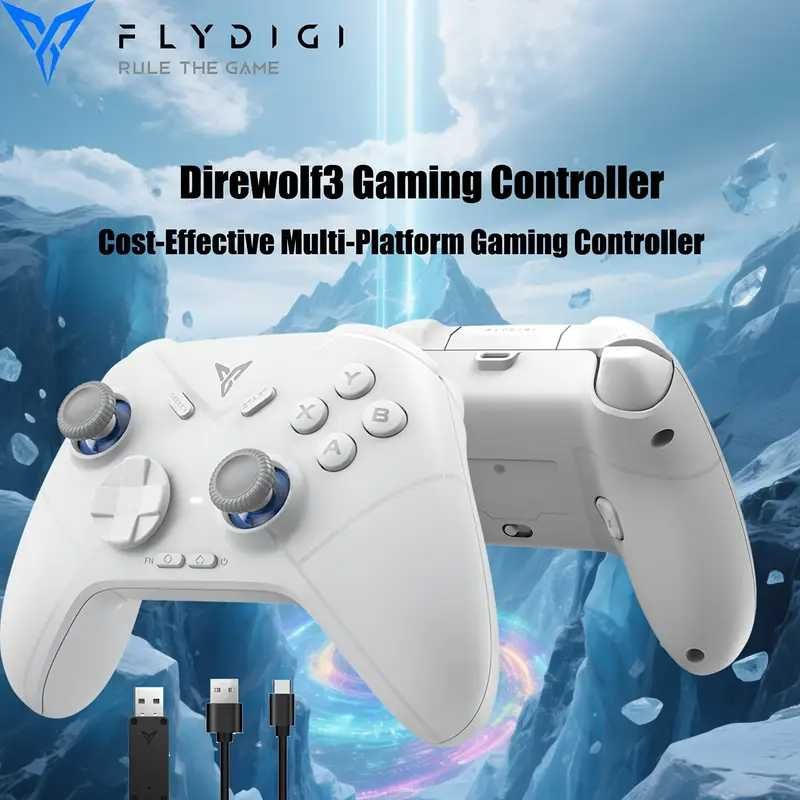 Flydigi Direwolf 3 геймпад з Hall сенсорами, Bluetooth та USB