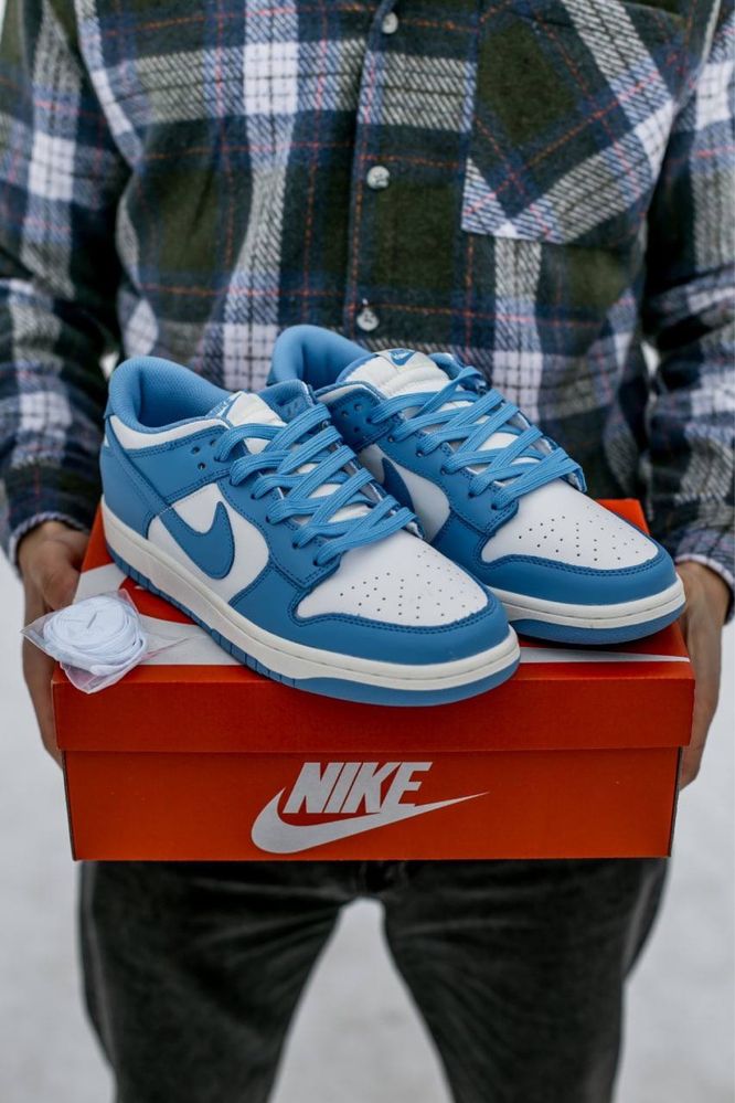 Кроссовки Nike SB Dunk White\Blue