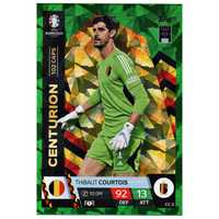 Karta Topps Euro 2024 Thibaut Courtois Cc 2 Centurion Green Emerald