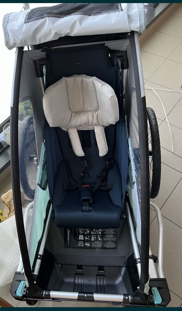 Nowy wózek przyczepka rowerowa Legerro enso complete jak thule chariot