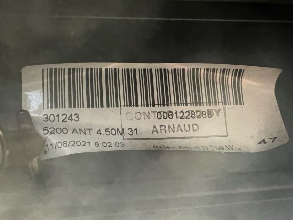 Markiza Thule Czarna 4,5m kaseta 5200 omnistor do kampera lub kempingu