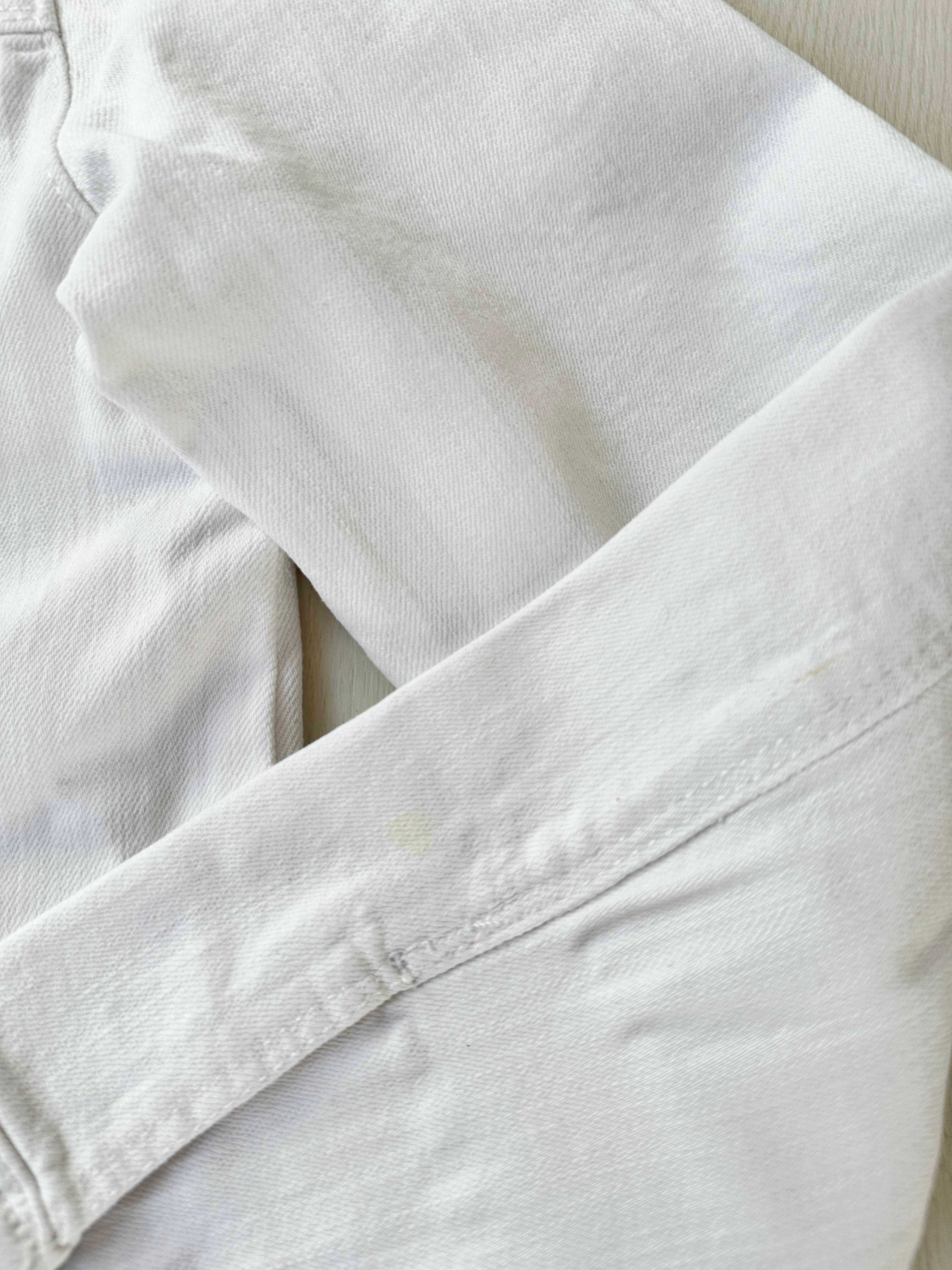 biała kurtka jeansowa Mango 11-12 lat 152 stan idealny