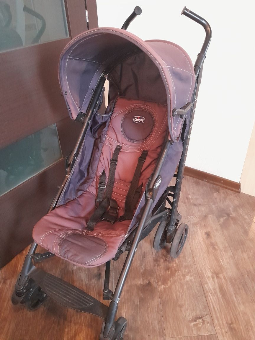 Chicco lite way прогулянкова коляска,  дощовик