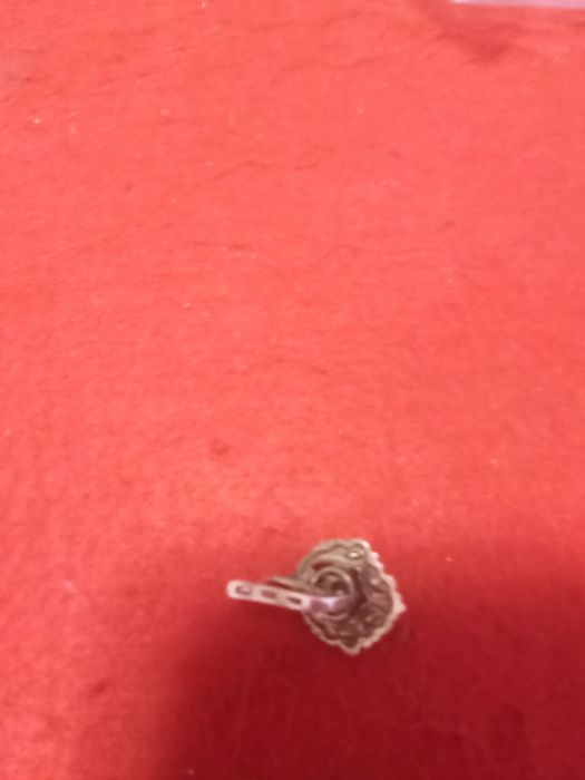 Раритетные серебряные серьги