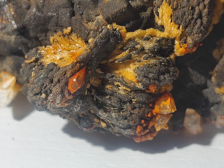 Kalcyt fluoryt baryt - minerał z Hiszpanii