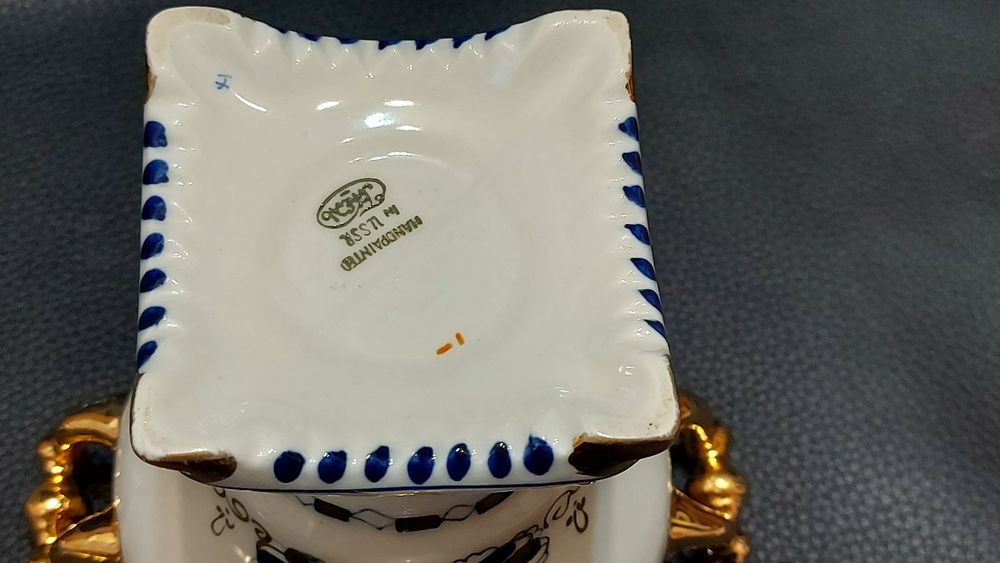 Самовар Гжель декоративний.