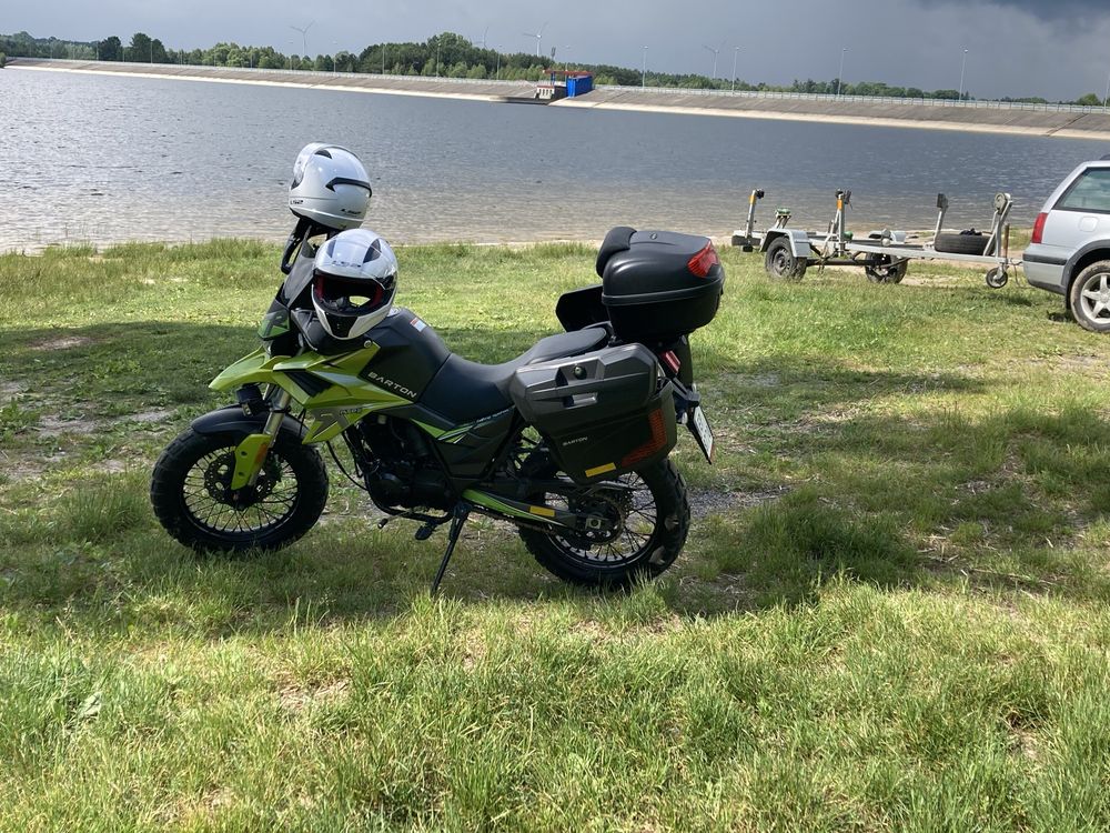 Barton hyper 125, turystyk na prawko kab B