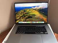 MacBook Pro 16” (2019) i9 16 GB RAM 1TB 58 cykli
