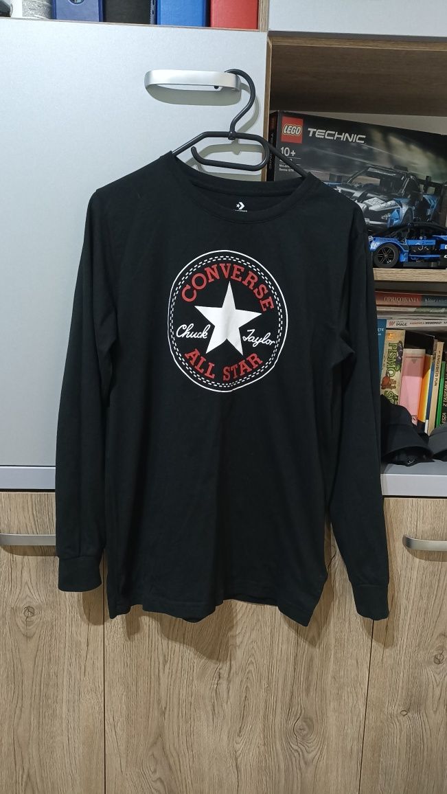 Koszulka męska chłopięca z długim rękawem longsleeve Converse