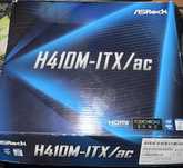 Материнська плата H410M-ITX/ac WI:FI + Bluetooth для intel 10 gen