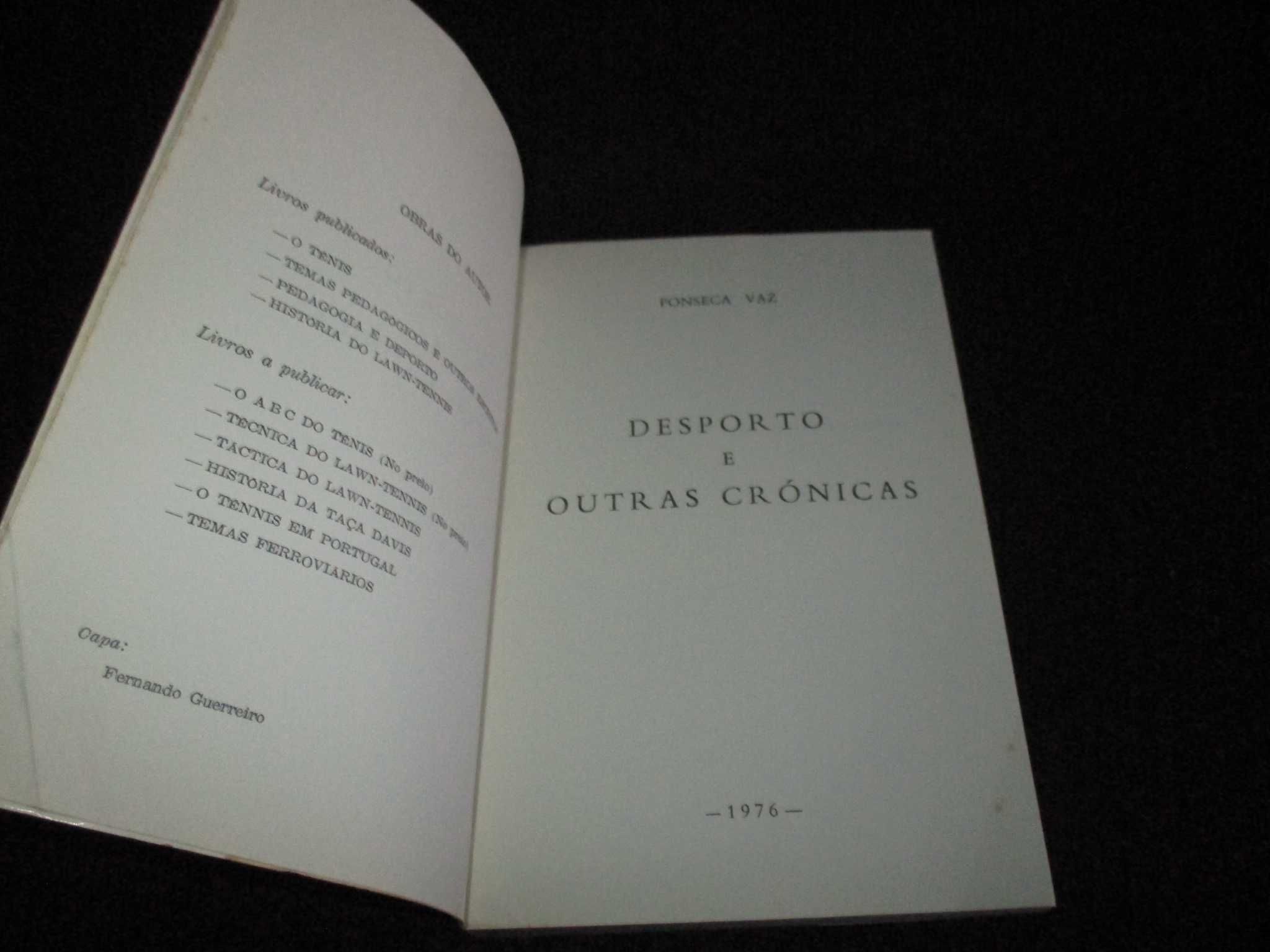 Livro Desporto e outras crónicas Fonseca Vaz