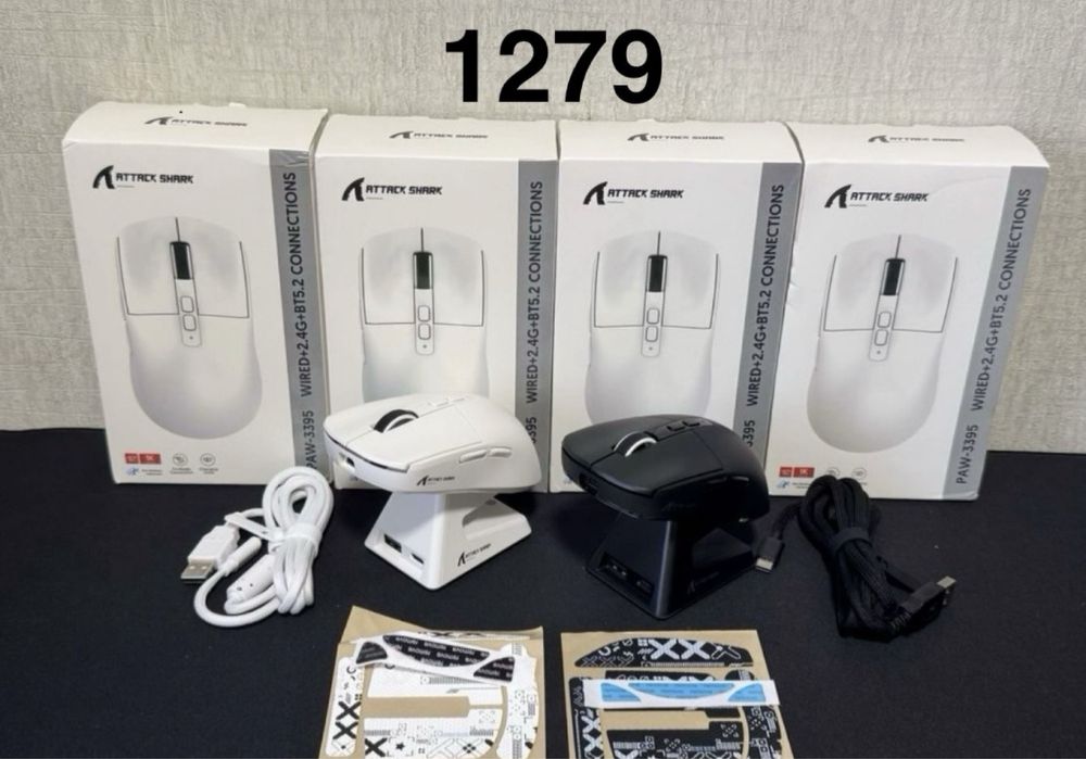Гарантія‼️ Attack Shark x3 x6 x11 r1 ігрова бездротова миша