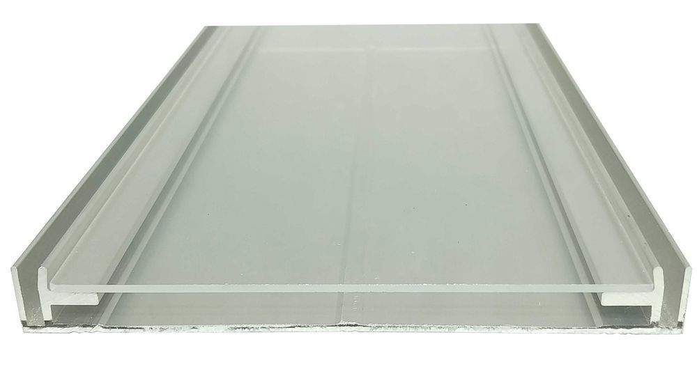 Plexi na wymiar - pleksi (2 × 100 × 142 mm) - do profilu szerokości 16