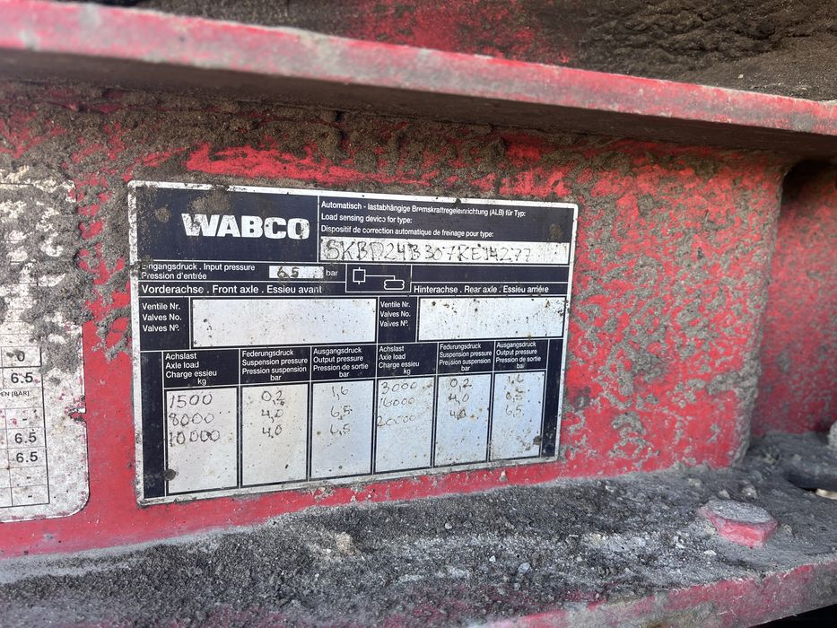 Kel-Berg, niskopodwozie, 3 ośka, przyczepa ciężarowa