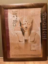 Obraz w ramie Tutanchamon Tutenchamon Faraon