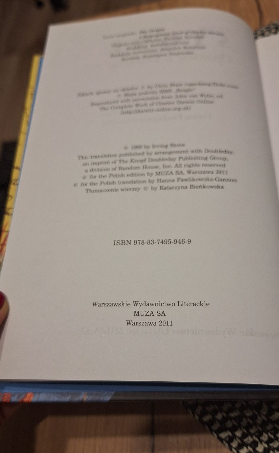 Irving Stone Opowieść o Darwinie
