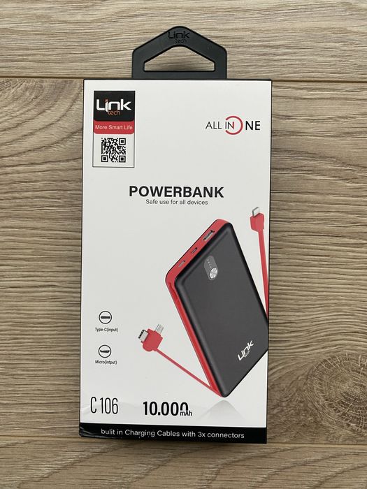 Power Bank Link tech 10000 mAh Розпродаж !!!