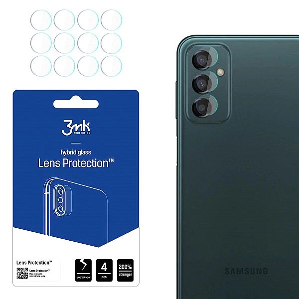 Szkło na aparat 3mk Lens Protection™ hybrydowe na Samsung Galaxy M23/5