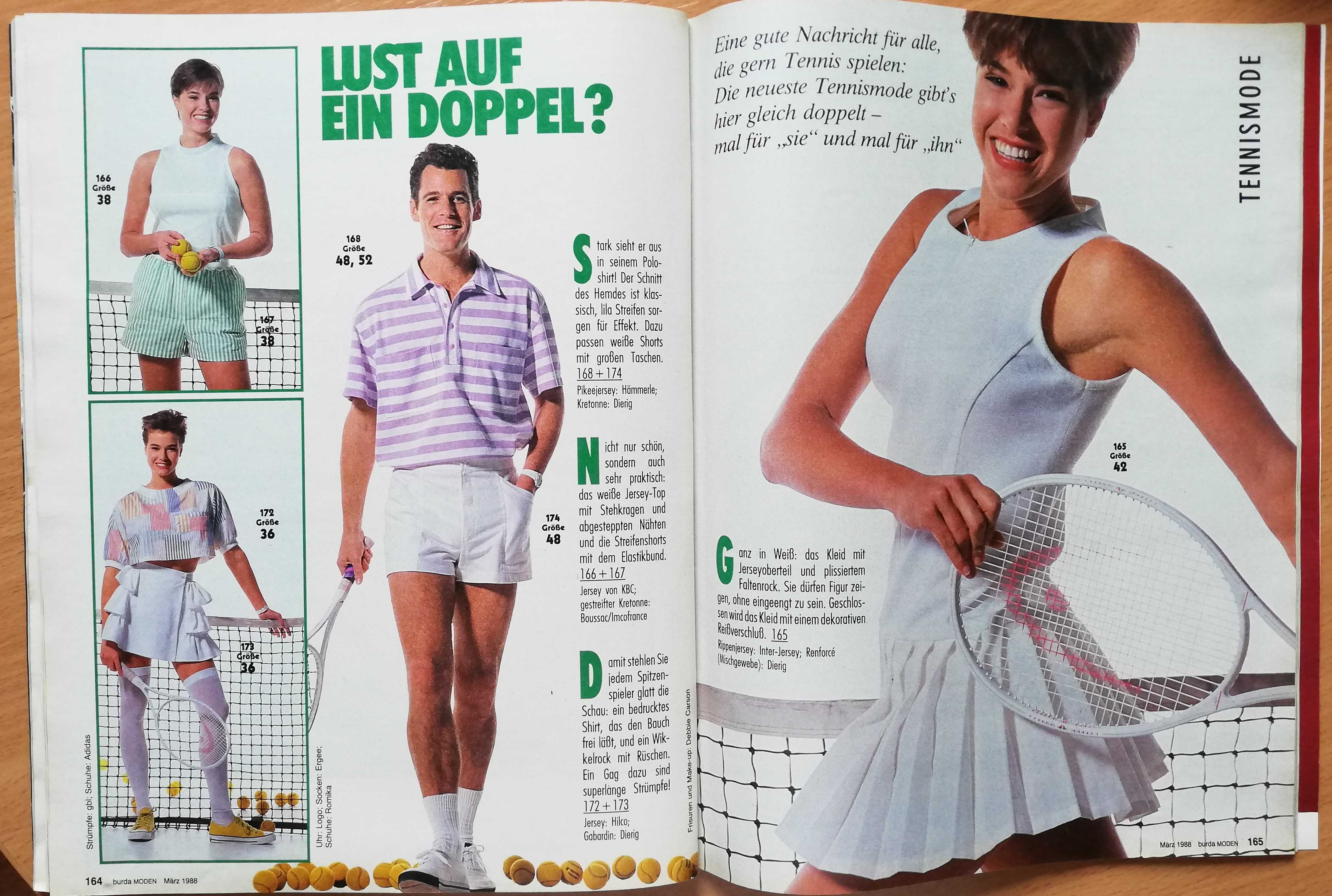 Burda vintage marzec 1988 szycie wykroje moda wiosenna ok 100 wykrojów