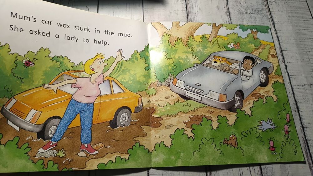 Дитяча книга англійською Stuck in the Mud Monica Hughes, Jacqueline Ea