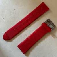 Pasek do zegarka Emporio Armani czerwony 22mm