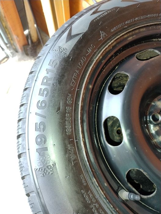 Koła zimowe z 2024 r. 5x100 VW. Skoda seat 195/65 15