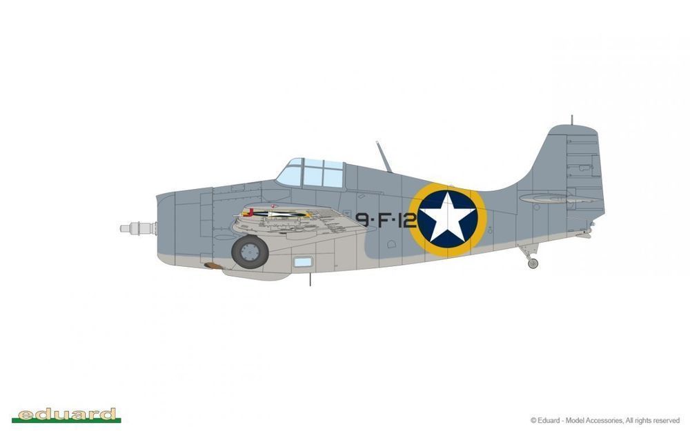 Eduard 82202 F4F-4 Wildcat Early 1/48 model do sklejania