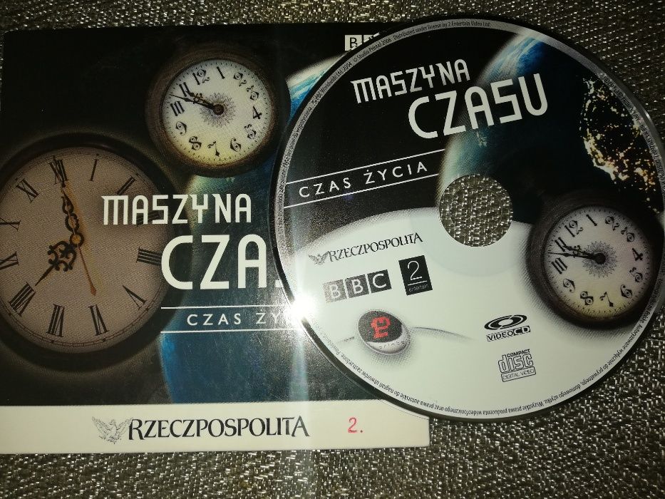 4 filmy VCD - Kosmos i Machina czasu