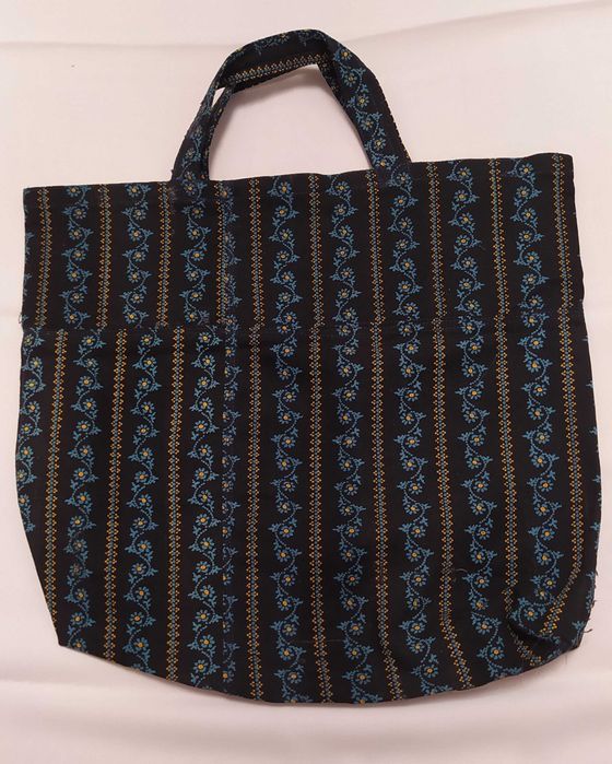 Torba – KWIATY – paski – kropki