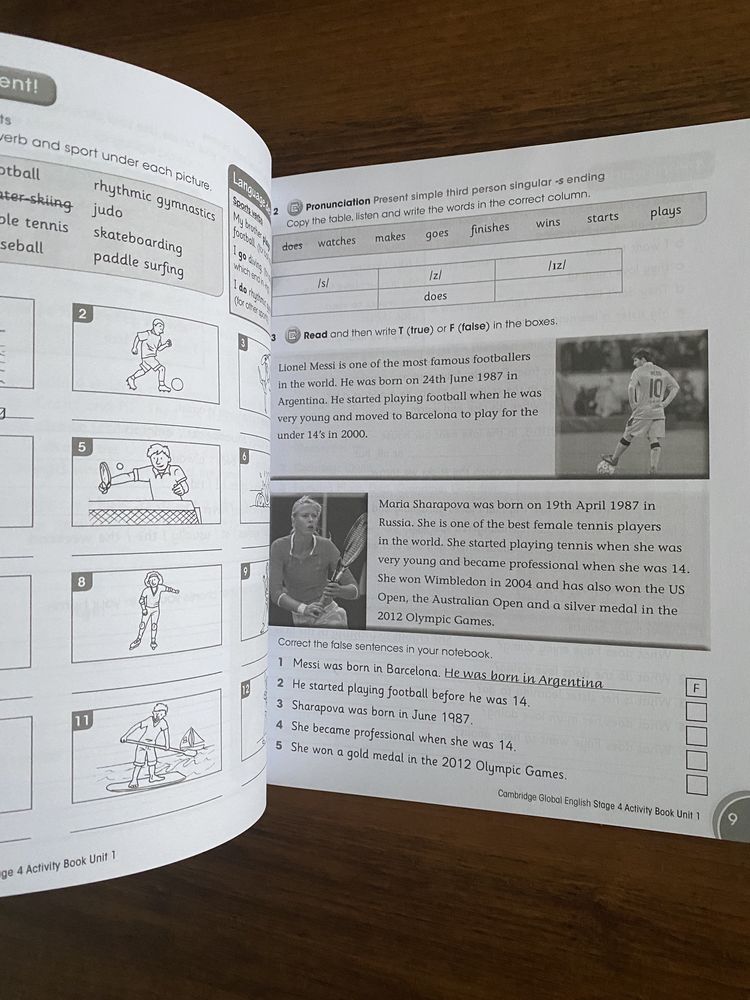 Cambridge Global English - Activity Book 4