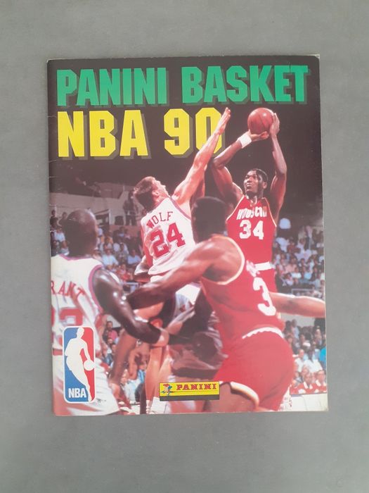 Caderneta cromos NBA 90 (vazia)