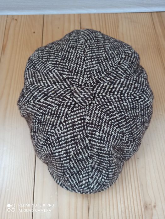 Кепка Восьмиклинка. Твід. Кепка Шелбі. Хуліганка.