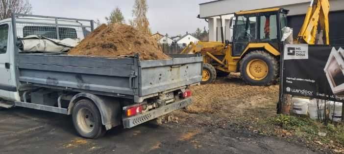 Koparko-ładowarka, minikoparka, wiertnica, młot, fundament, usługi,HDS