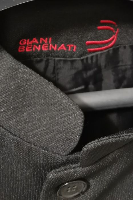 Elegancka marynarka męska Giani Benenati ze stójką - rozmiar 176-100