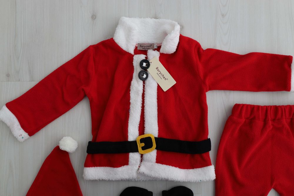 Disfarce Pai Natal, 1-2 anos, NOVO!