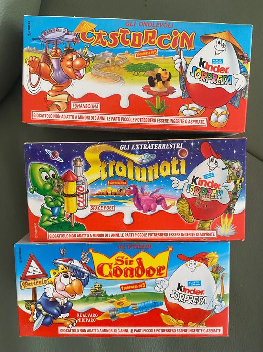 Киндер  коллекция вампиры другие коллекции