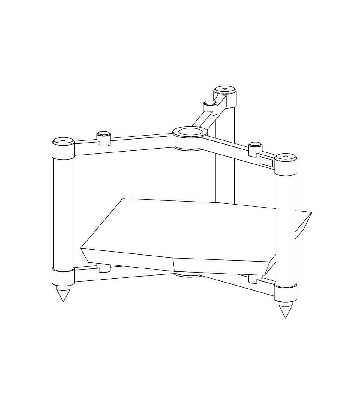 Стойка TRIA X-rack под HI-FI и  HI-END аппаратуру