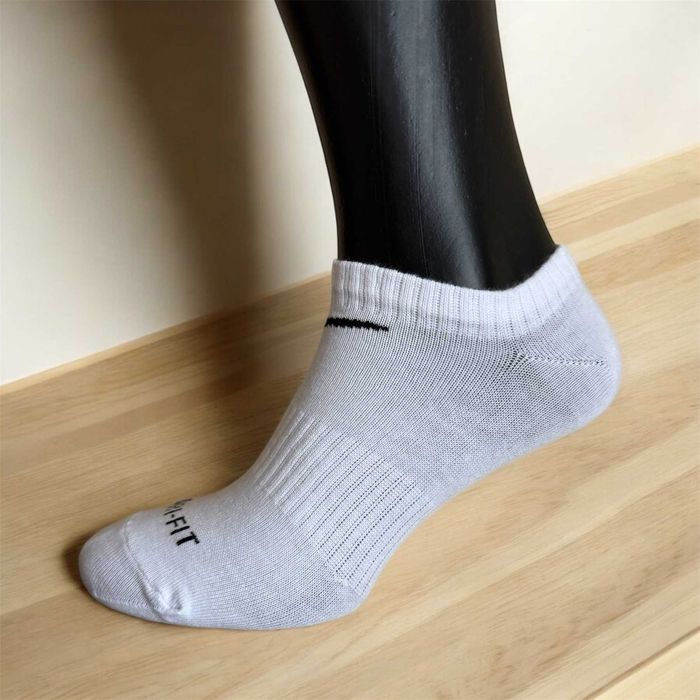 Короткі Білі шкарпетки Nike Dry-FIT | короткі Носки Найк