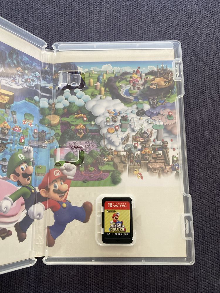 Jogo Super Mario Bros U Deluxe Nintendo Switch Usado