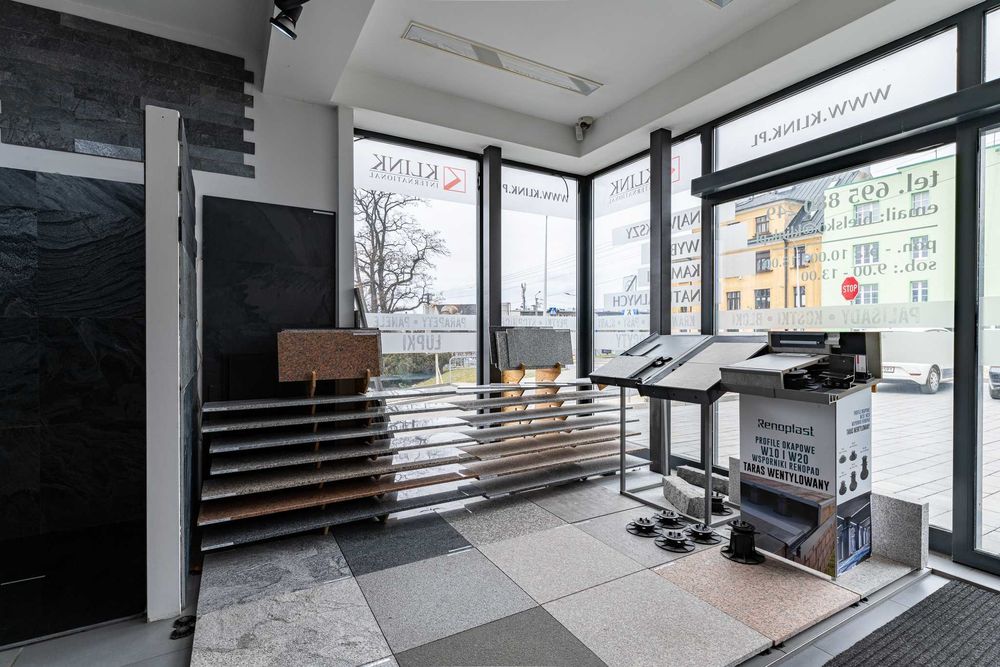 Schody Stopień + Podstopień Granit Szary G603 150x33x2 Płomieniowany