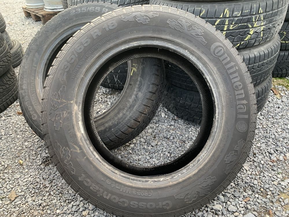 235/65r18 continental cross contact zimowe 2 szt