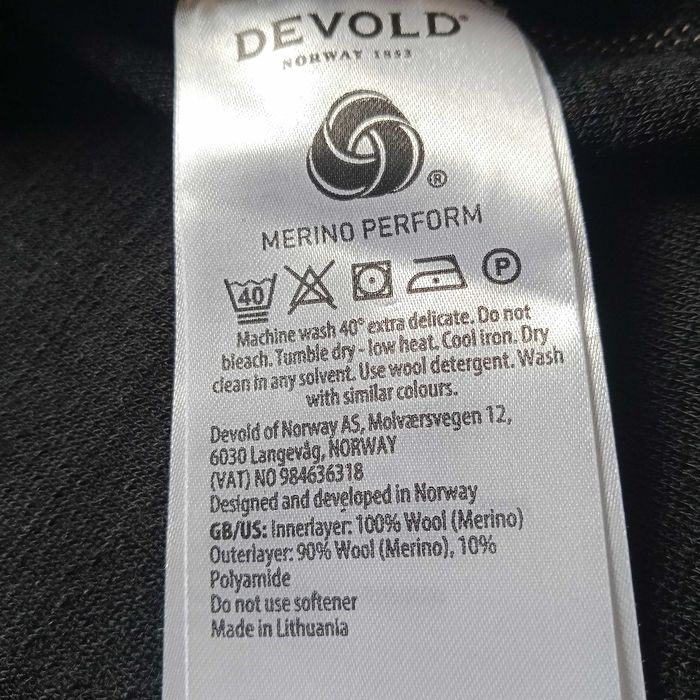 100% шерсть мериноса Devold Expedition новая кофта лонгслив термобелье