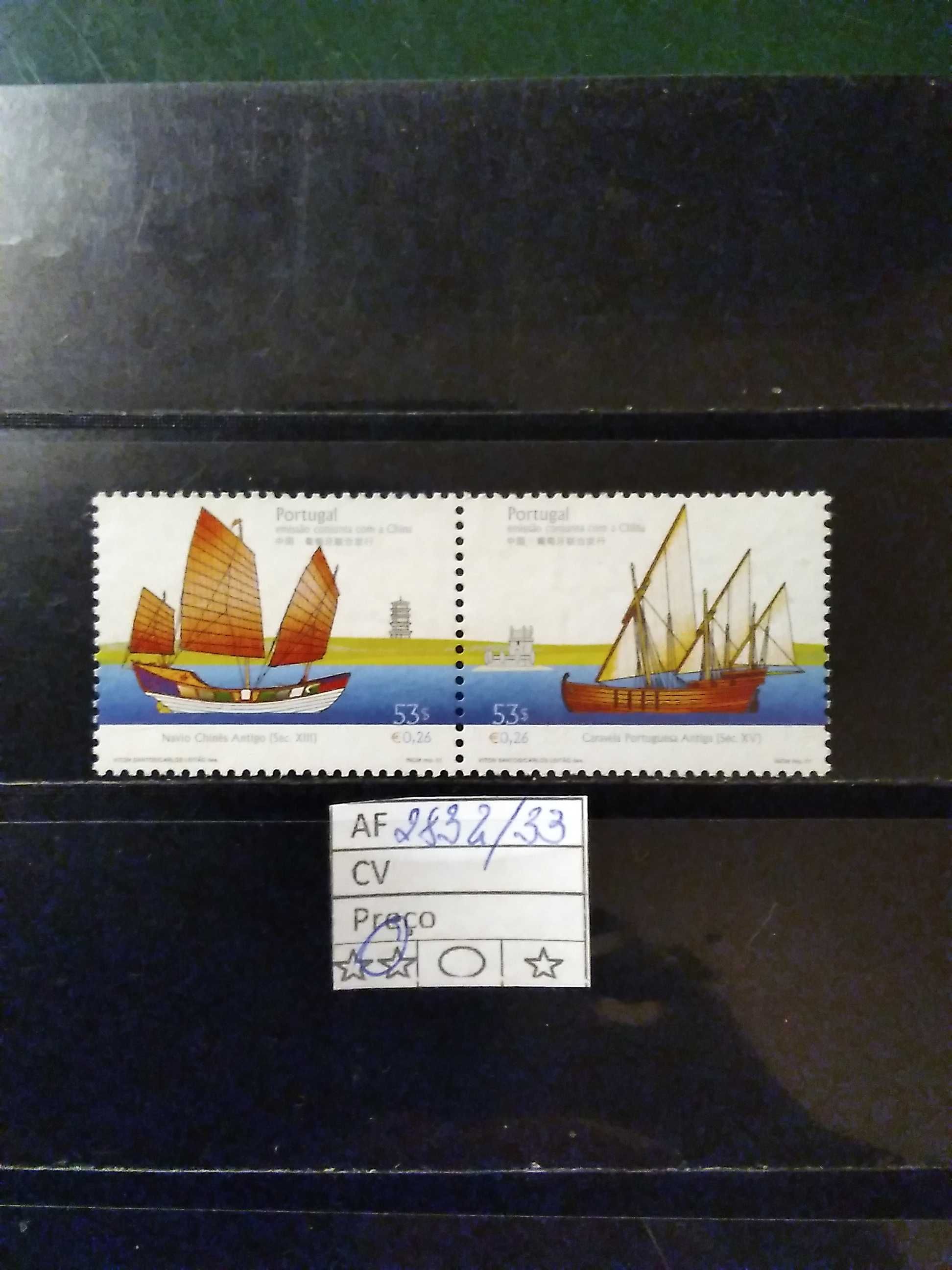 2001 Barcos Históricos MNH **