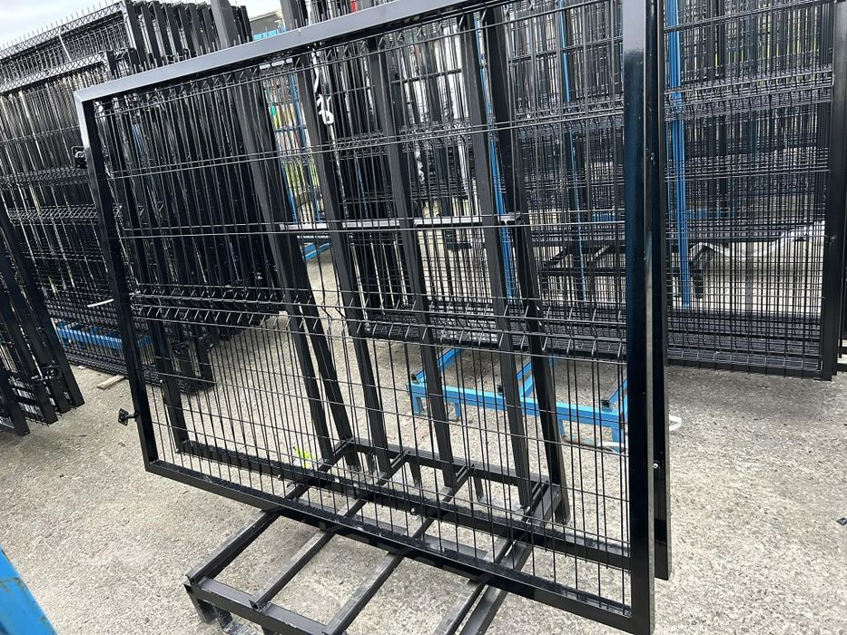 PROMOCJA!! Ogrodzenie panelowe H*123 #4 kompletny zestaw