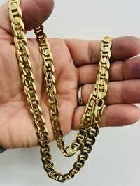 Złoty 585 łańcuszek Gucci