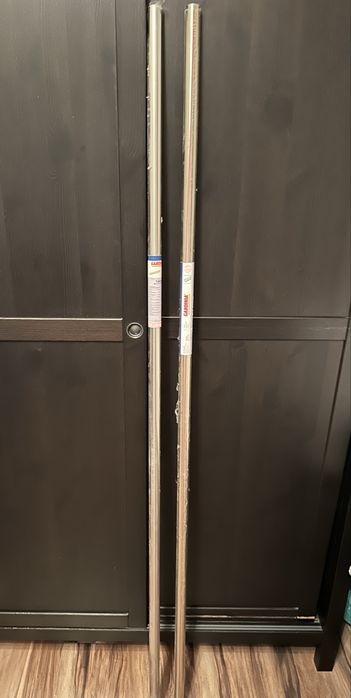 Drazek do zaslony prysznicowej drazek do karnisza nowy gardinia 160cm