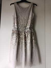 Sukienka cekinowa H&M rozmiar 170