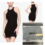 Сукня Skims XS S tank mini dress оригінал скімс міні чорне плаття