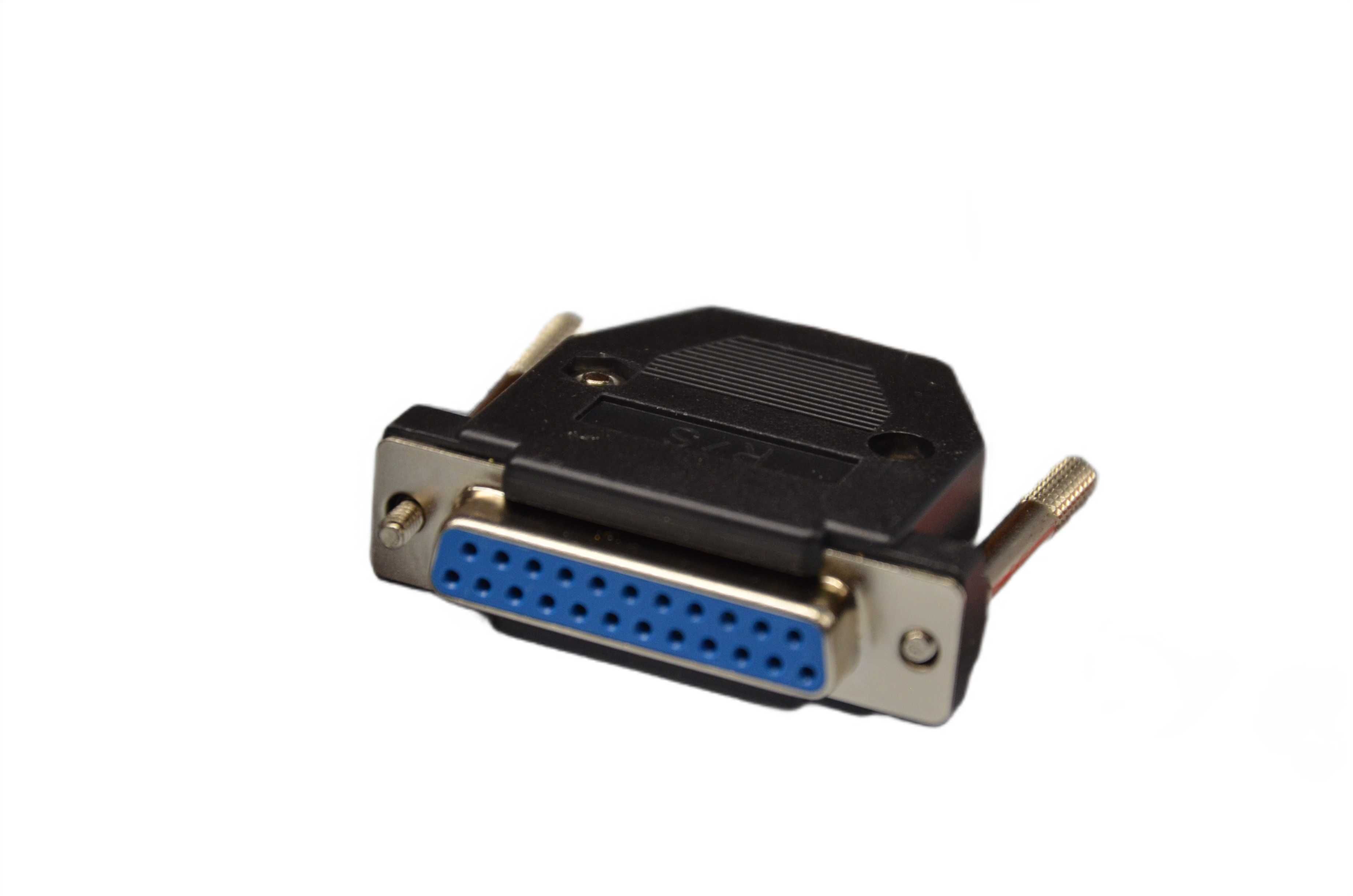 AMIGA Euro ORYGINALNY wtyk DB23 KABEL HQ przewód Oplot TV SCART 2,5m